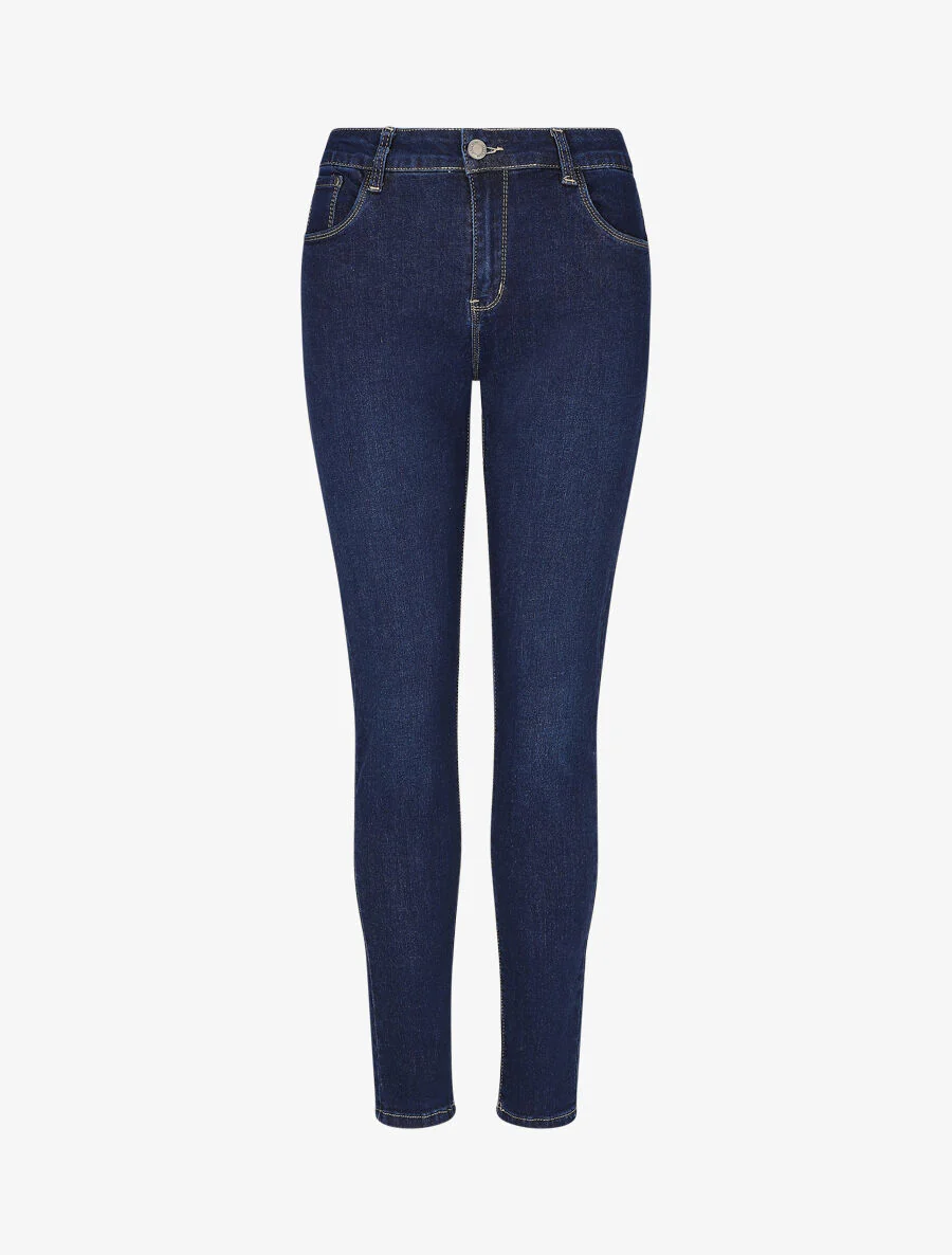 Jeans in grote maat. slim model - blauw