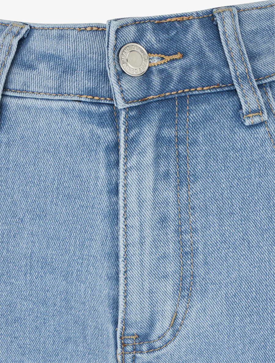 Jeans met hoge taille - Lichtblauw - Image 3