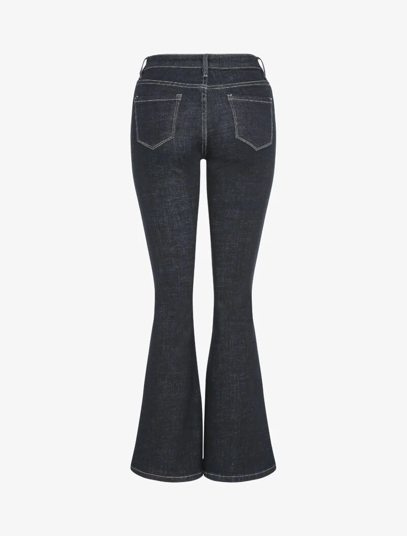 Jean brut flare snit - Ruw - Image 2