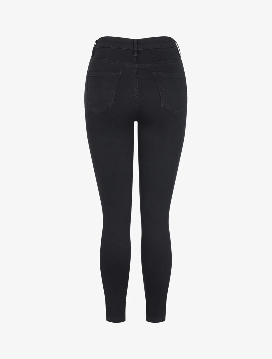 Skinny stretch jeans grote maat met standaard taille - Zwart - Image 2