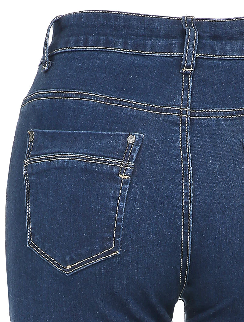 Jean standaard maat rechte snit - Blauw denim - Image 3
