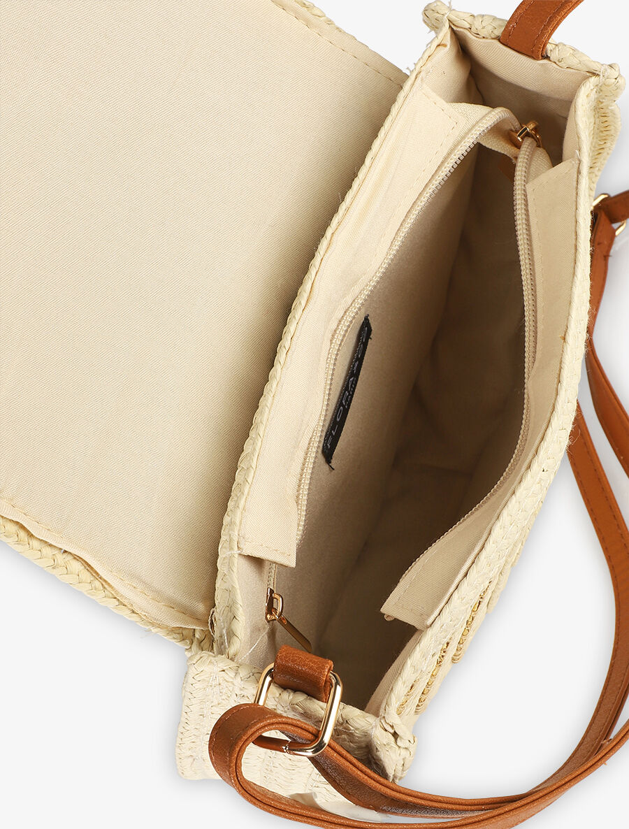 Joanna ronde tas - Lichtbeige - Image 4