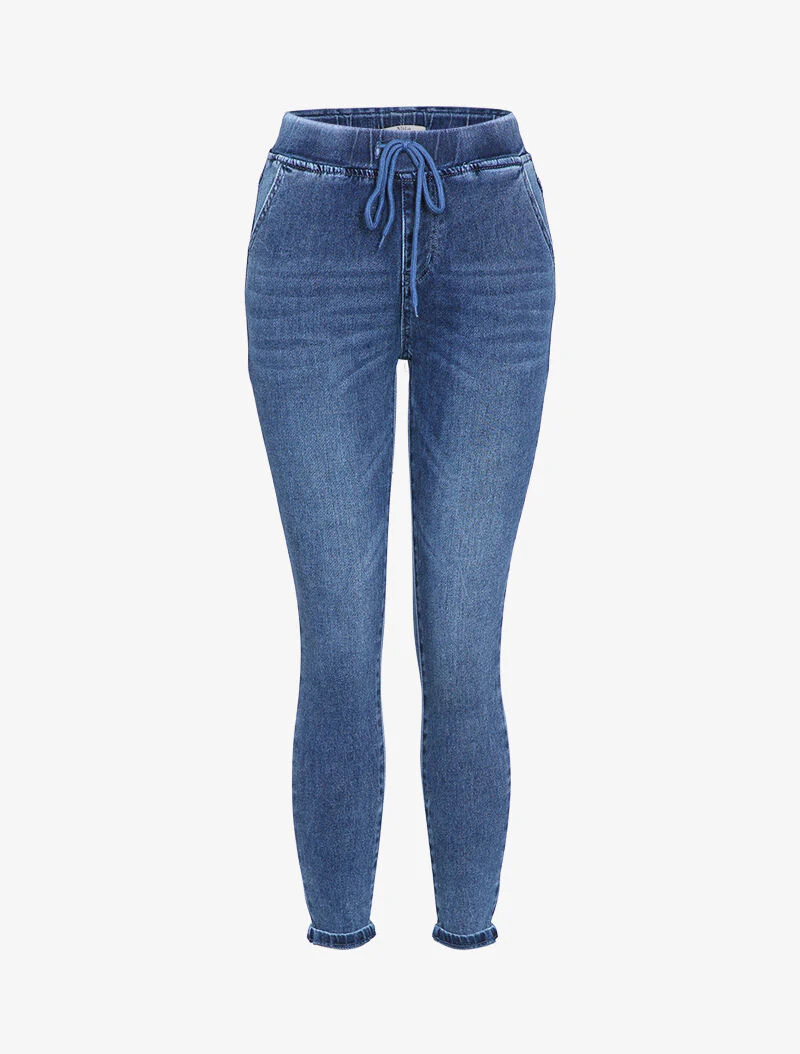 Basis jogg-jeans - Blauw