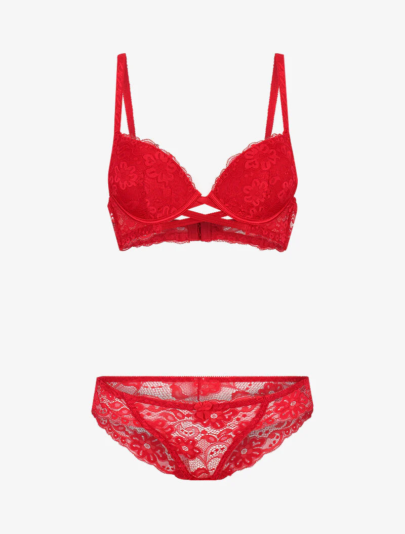 Kant- en bandjes set - rood