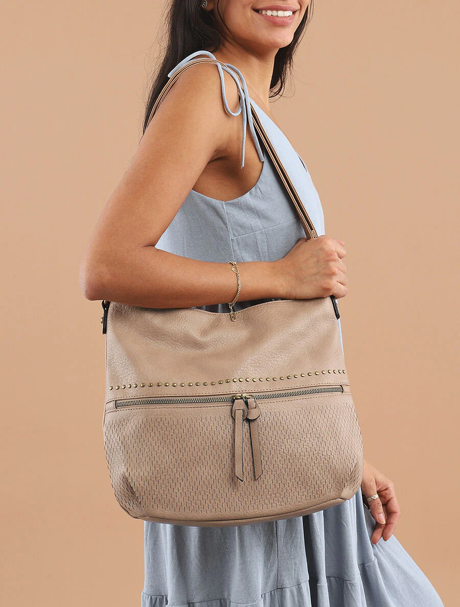 Kirsten schoudertas - Beige - Image 5