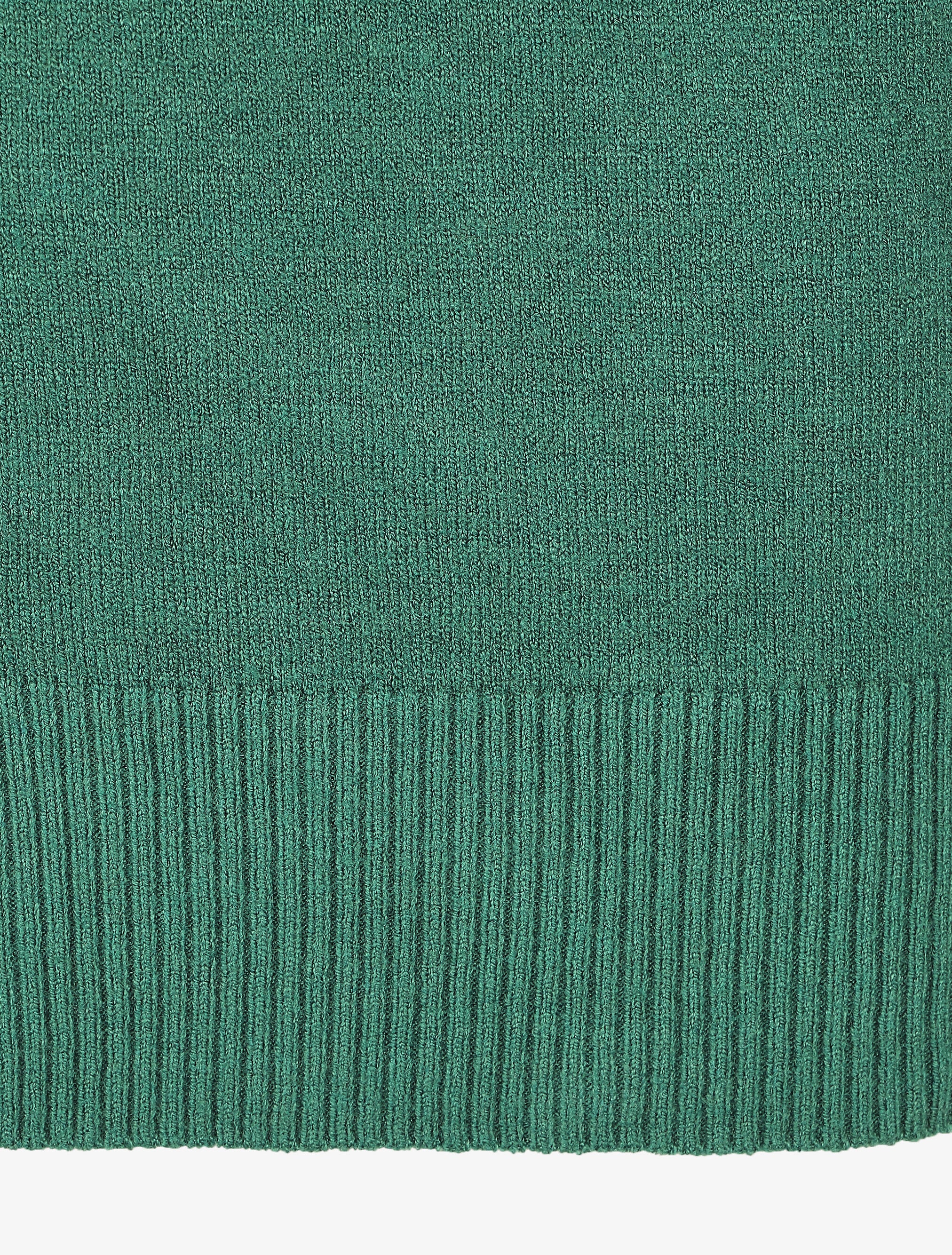 Klassiek vest met V-hals - Groen - Image 3