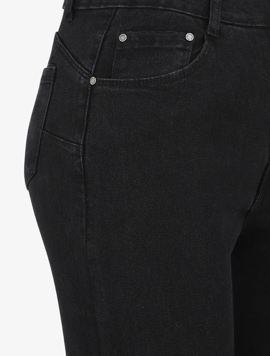 Jean klassiek slim fit - Zwart - Image 3