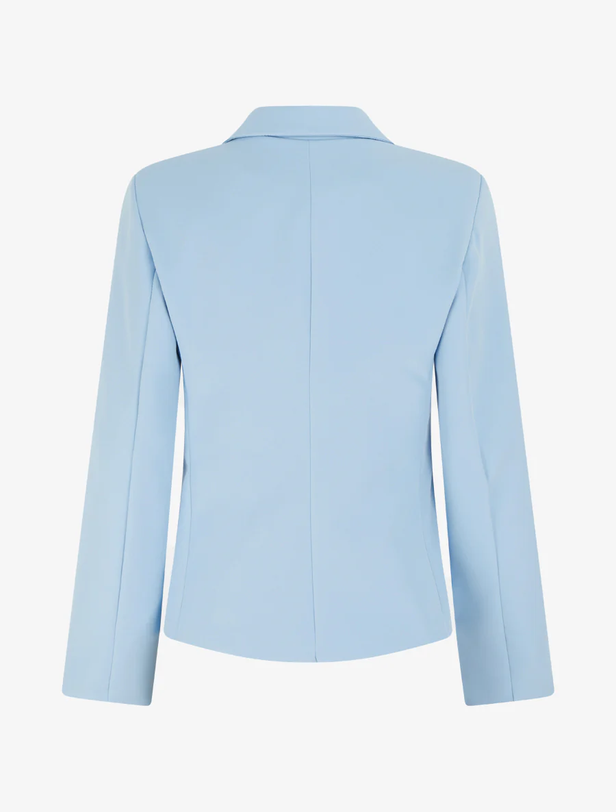 Klassieke rechte blazer - Lichtblauw - Image 2