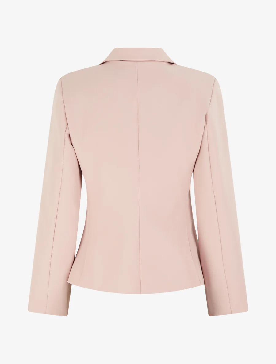 Klassieke rechte blazer - Roos - Image 2