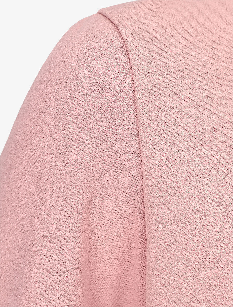 Klassieke rechte hals Boléro - Roze - Image 3