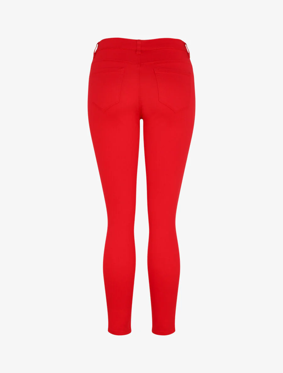 Klassieke slim fit jeans - Rood - Image 2