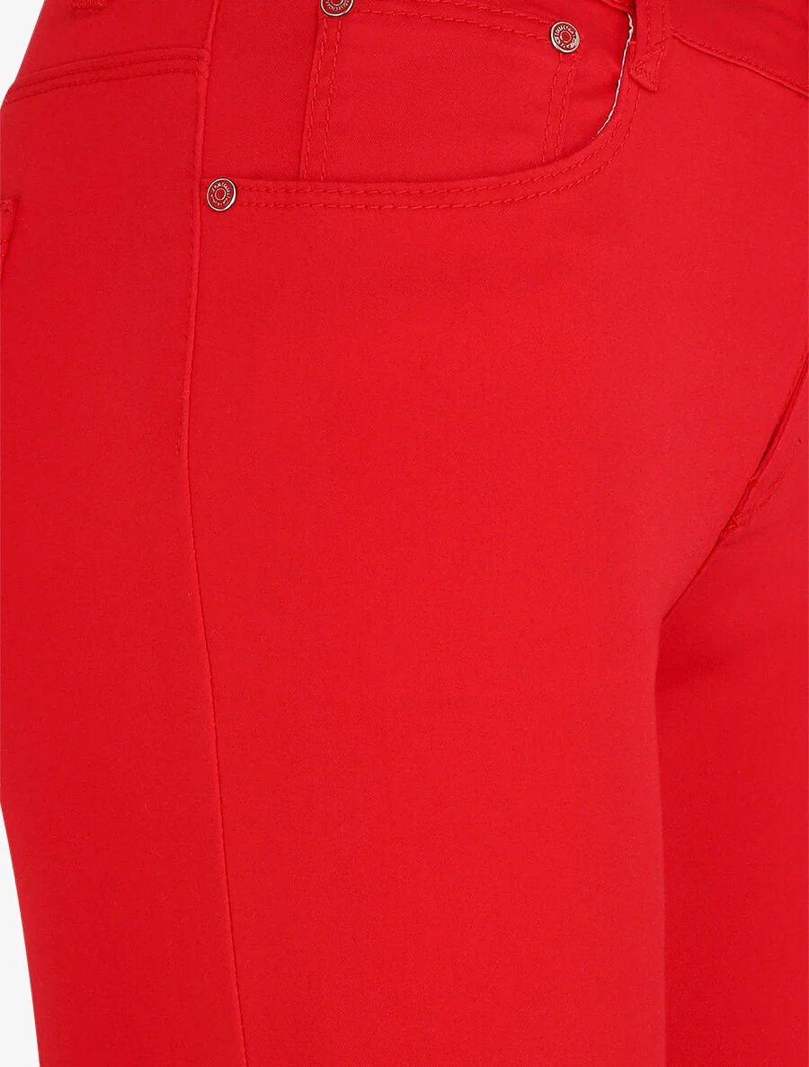 Klassieke slim fit jeans - Rood - Image 3