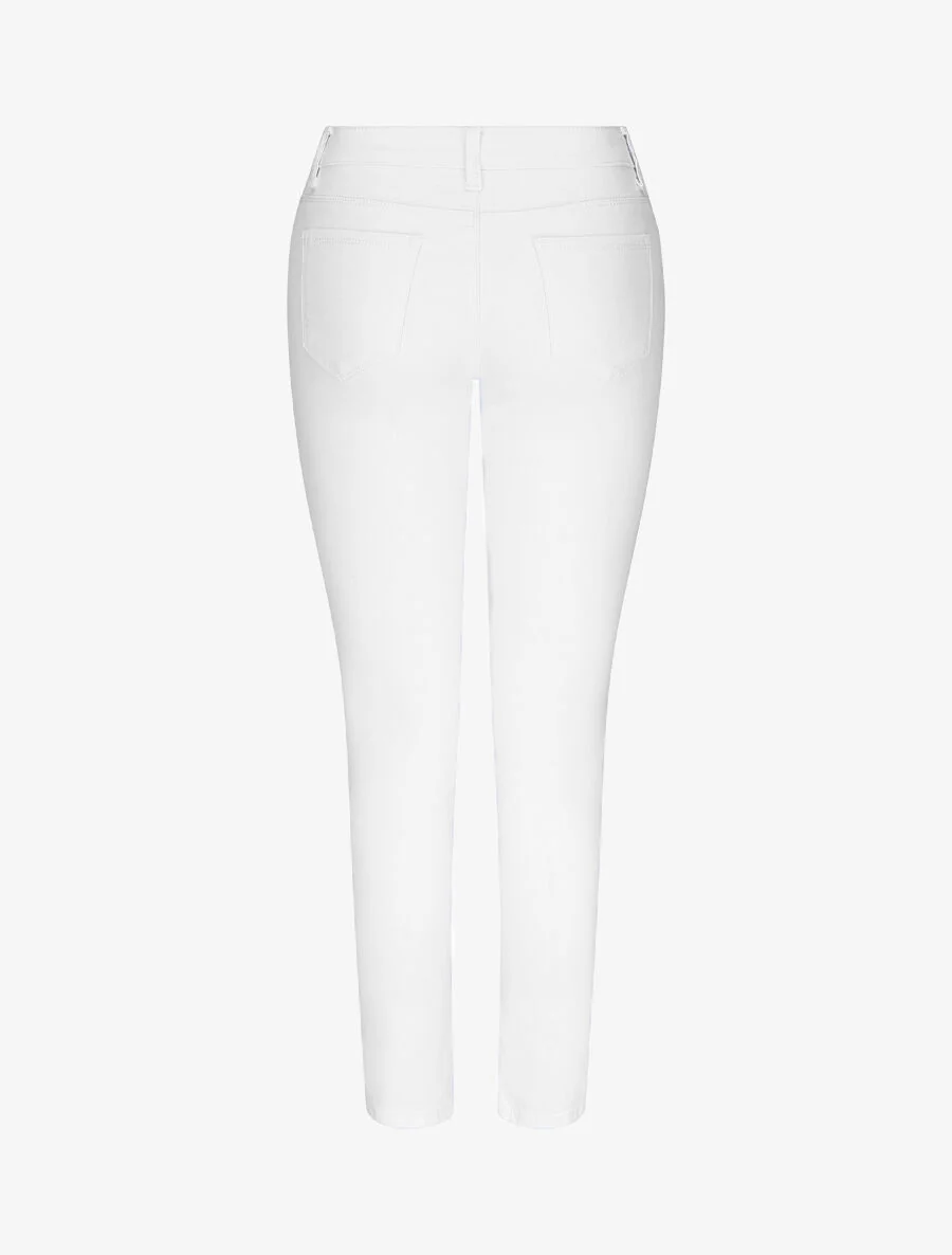 Klassieke slim fit jeans - Wit - Image 2