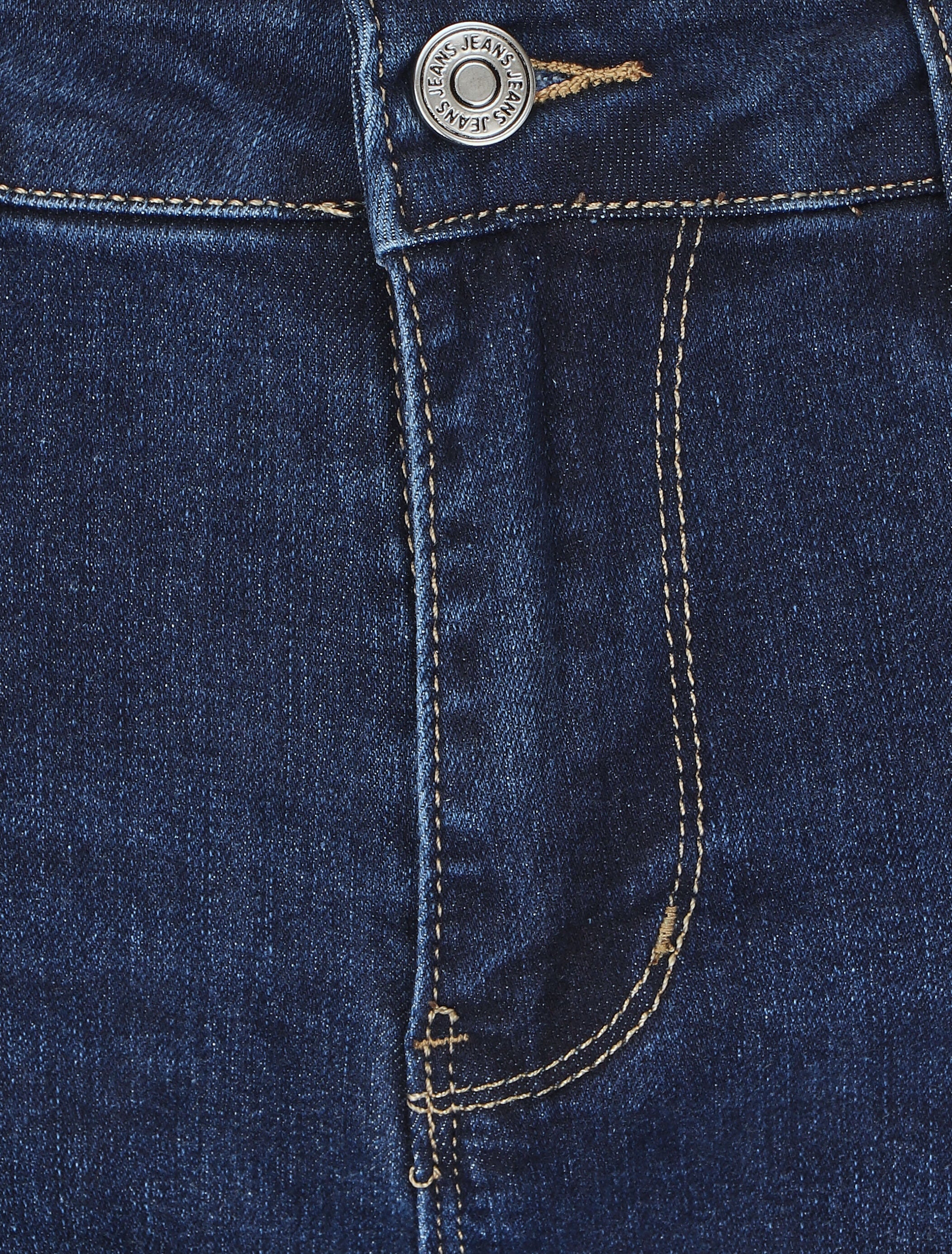 Klassieke slim-fit push-up jeans - blauw - Image 3