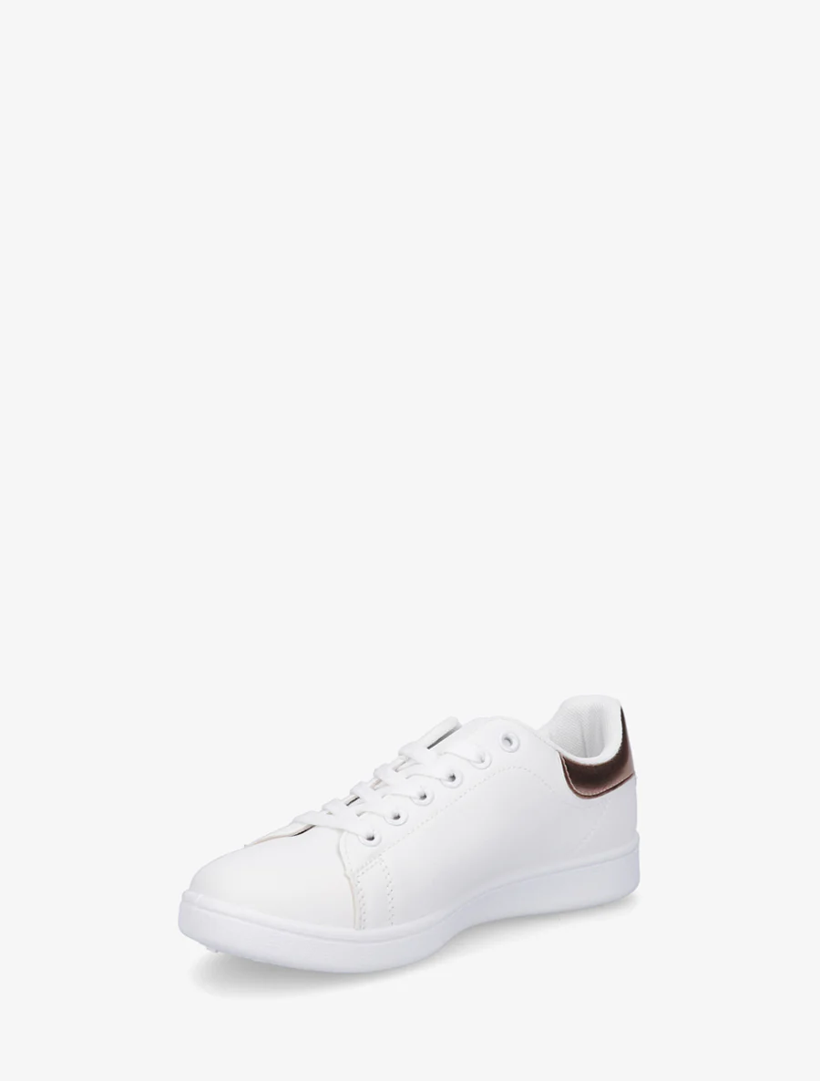 Klassieke sneakers van imitatieleer - Roségoud - Image 3