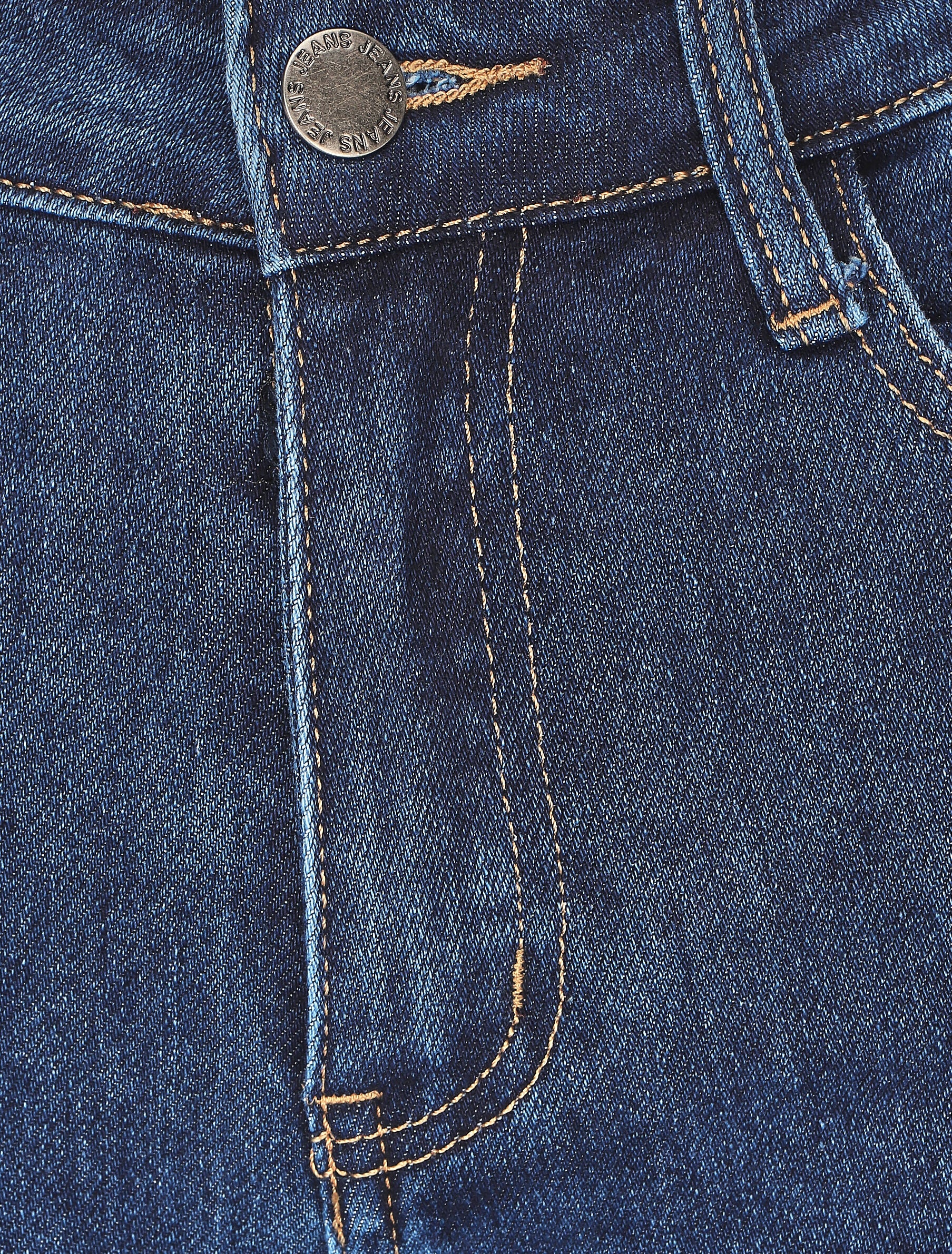Klassieke uitlopende jeans - blauw - Image 3
