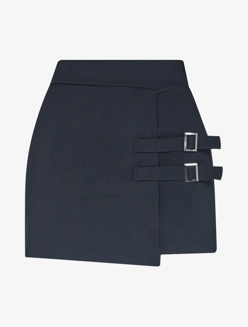 Short stijl culotte rok - Zwart