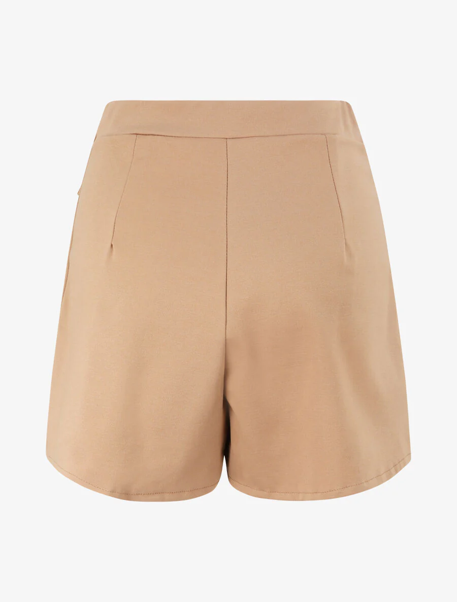 Short stijl culotte rok - Beige - Image 2