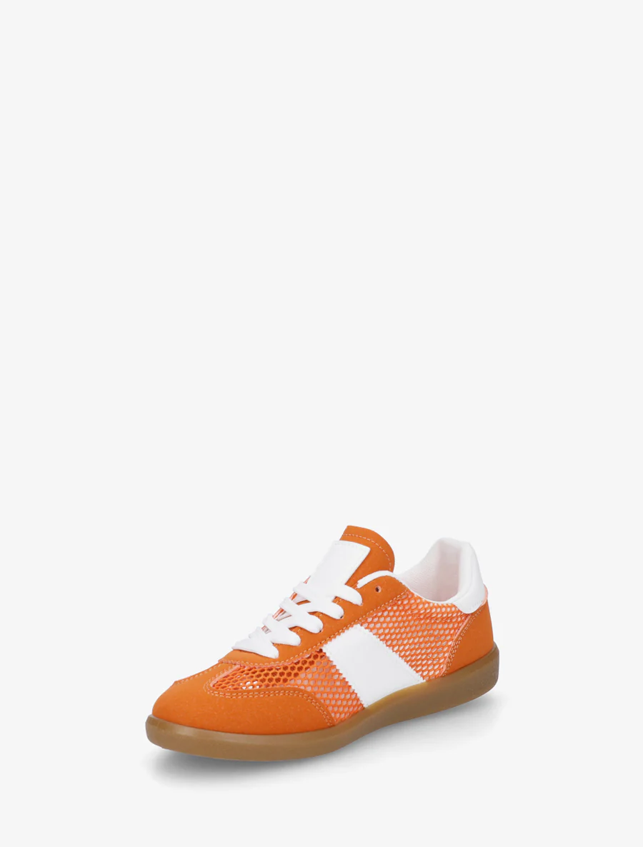 Lage geperforeerde sneakers - Oranje - Image 3