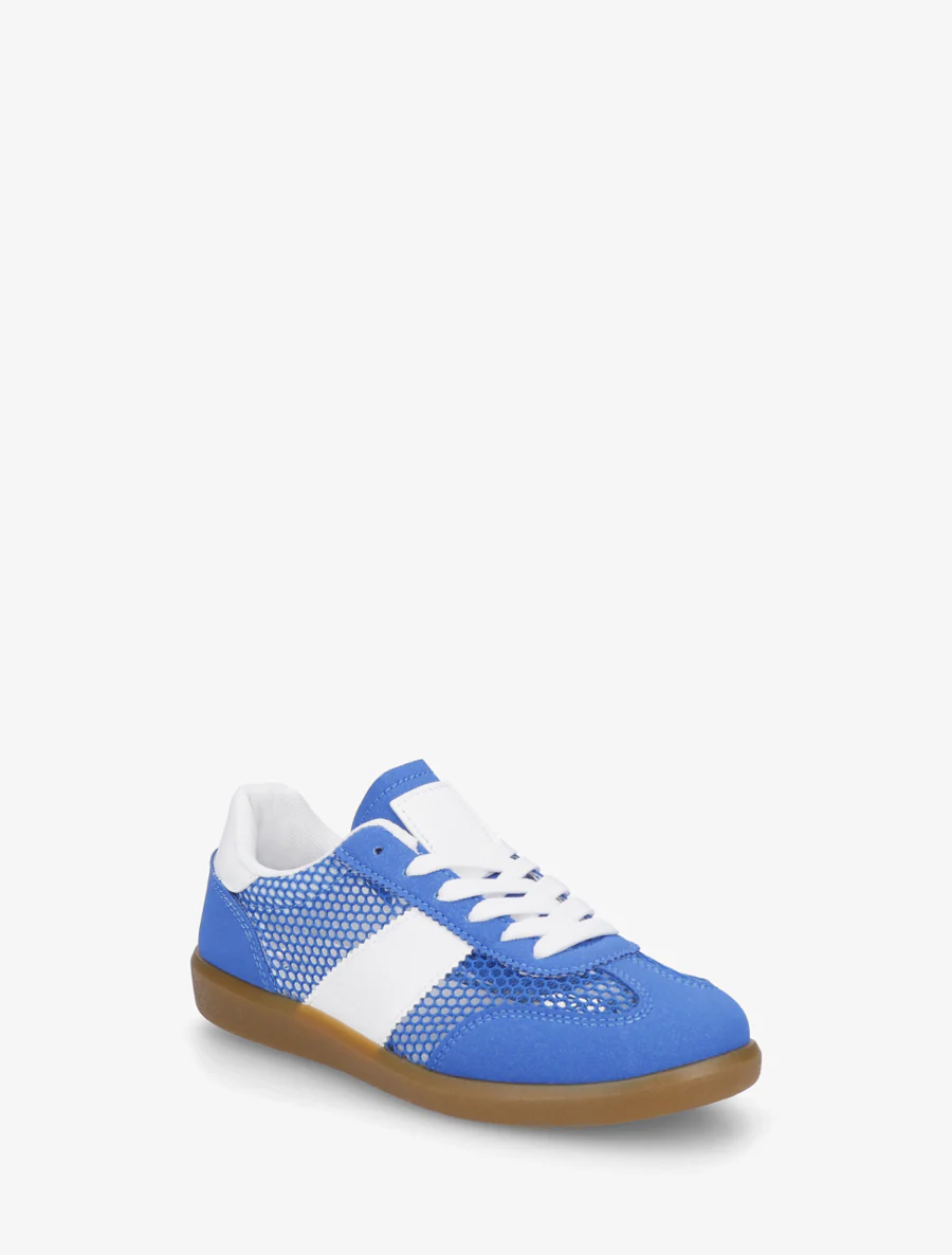 Lage geperforeerde sneakers - Koningsblauw - Image 2