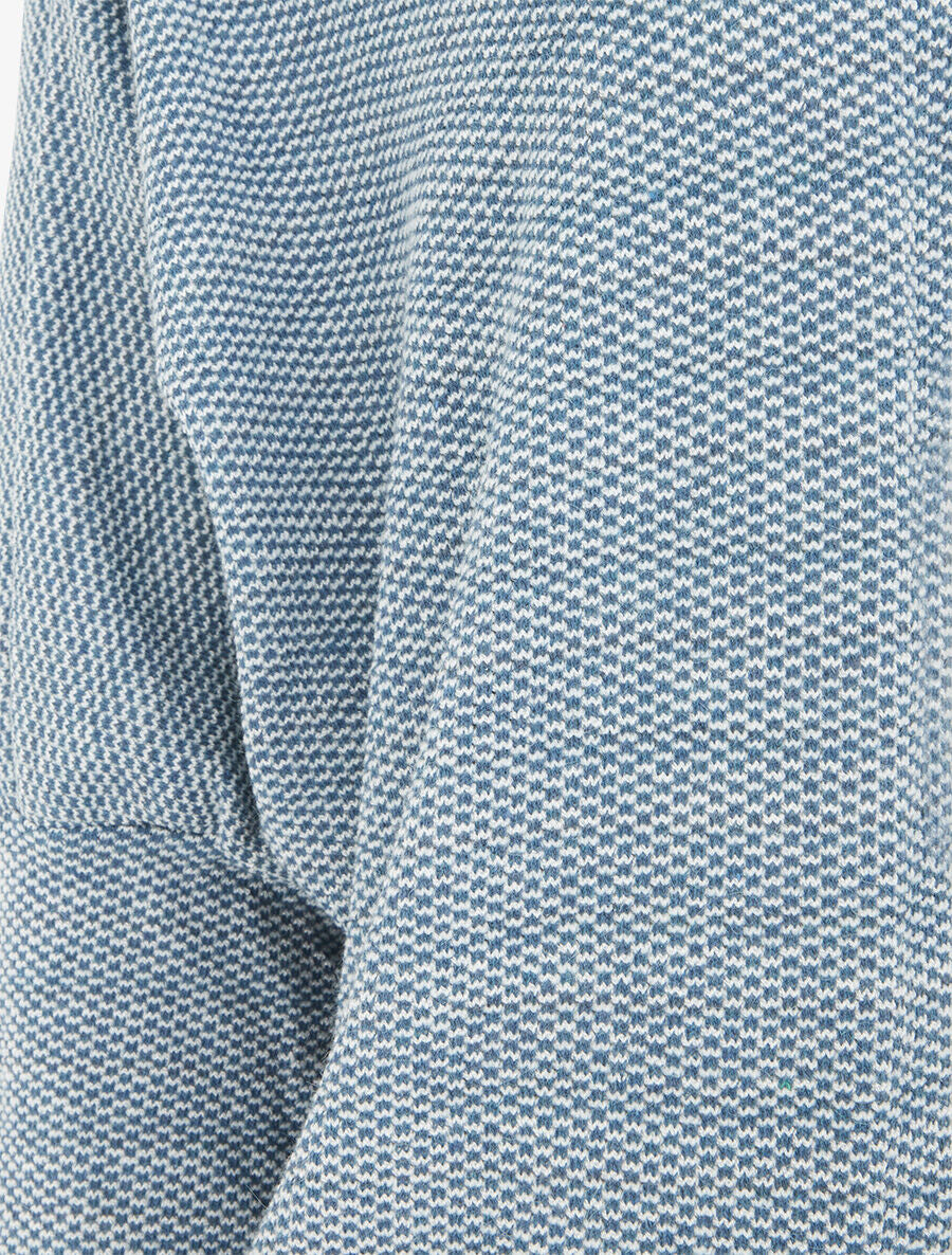 Lang vest met lange mouwen - Blauwgroen - Image 3