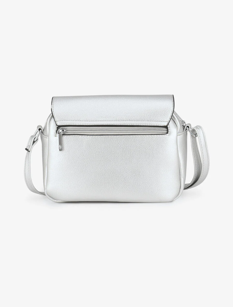 Laura schoudertas - Zilver - Image 2