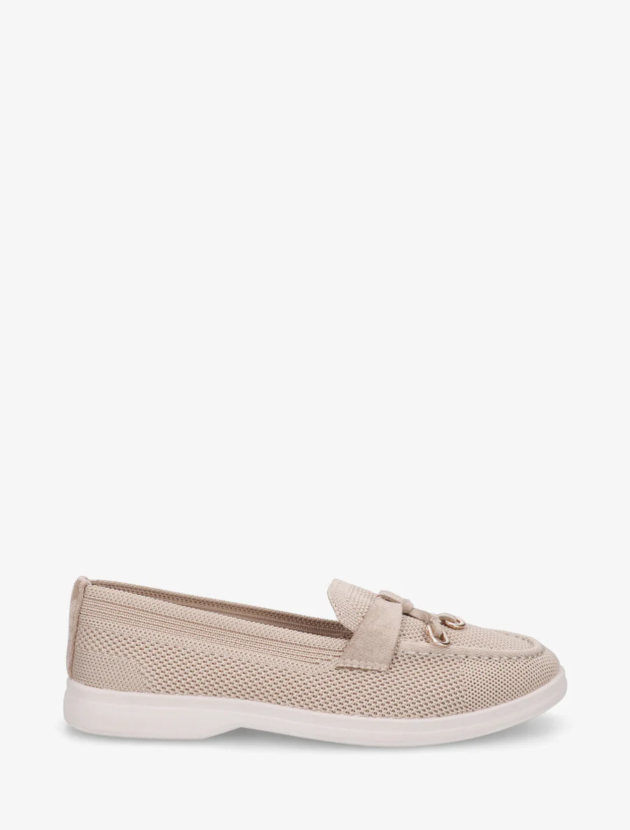 Leren mocassins met metalen juwelen - Mol