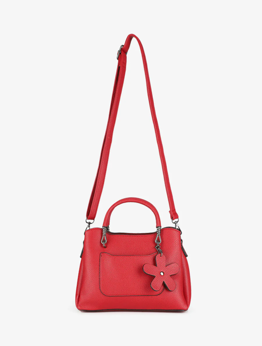 Maribel handtas - Rood - Image 3