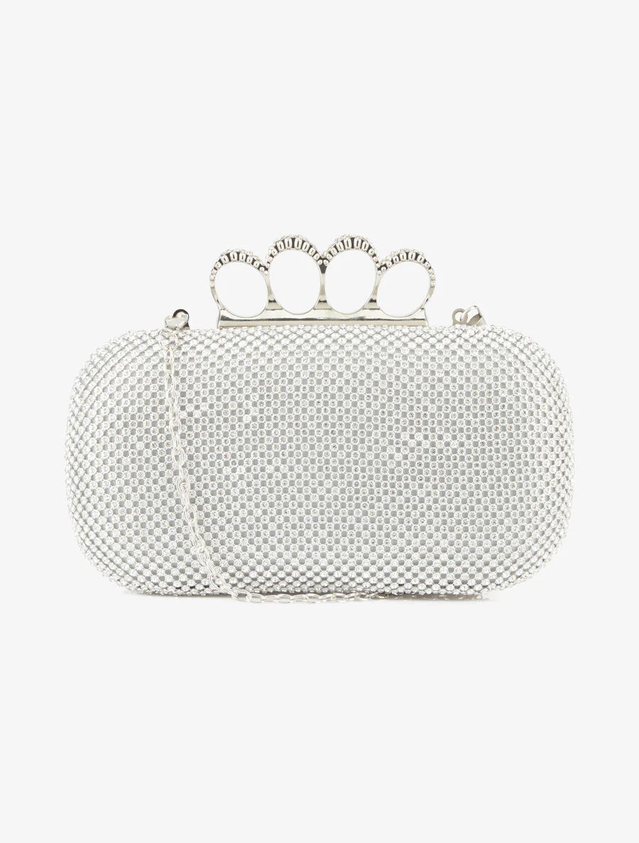 Minaudière Agatha - Zilver