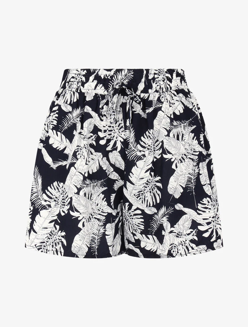Mini short wijd met prints - marine - Image 3