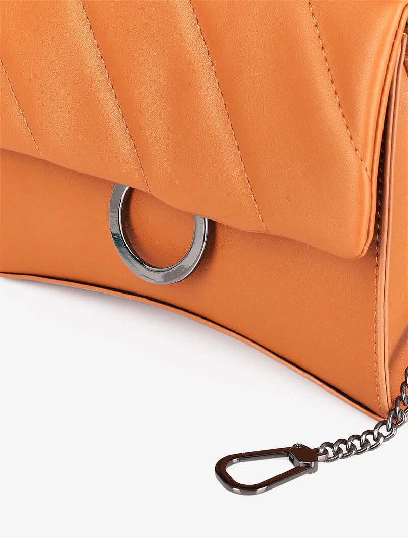 Mini tas Aurélie - Camel - Image 4