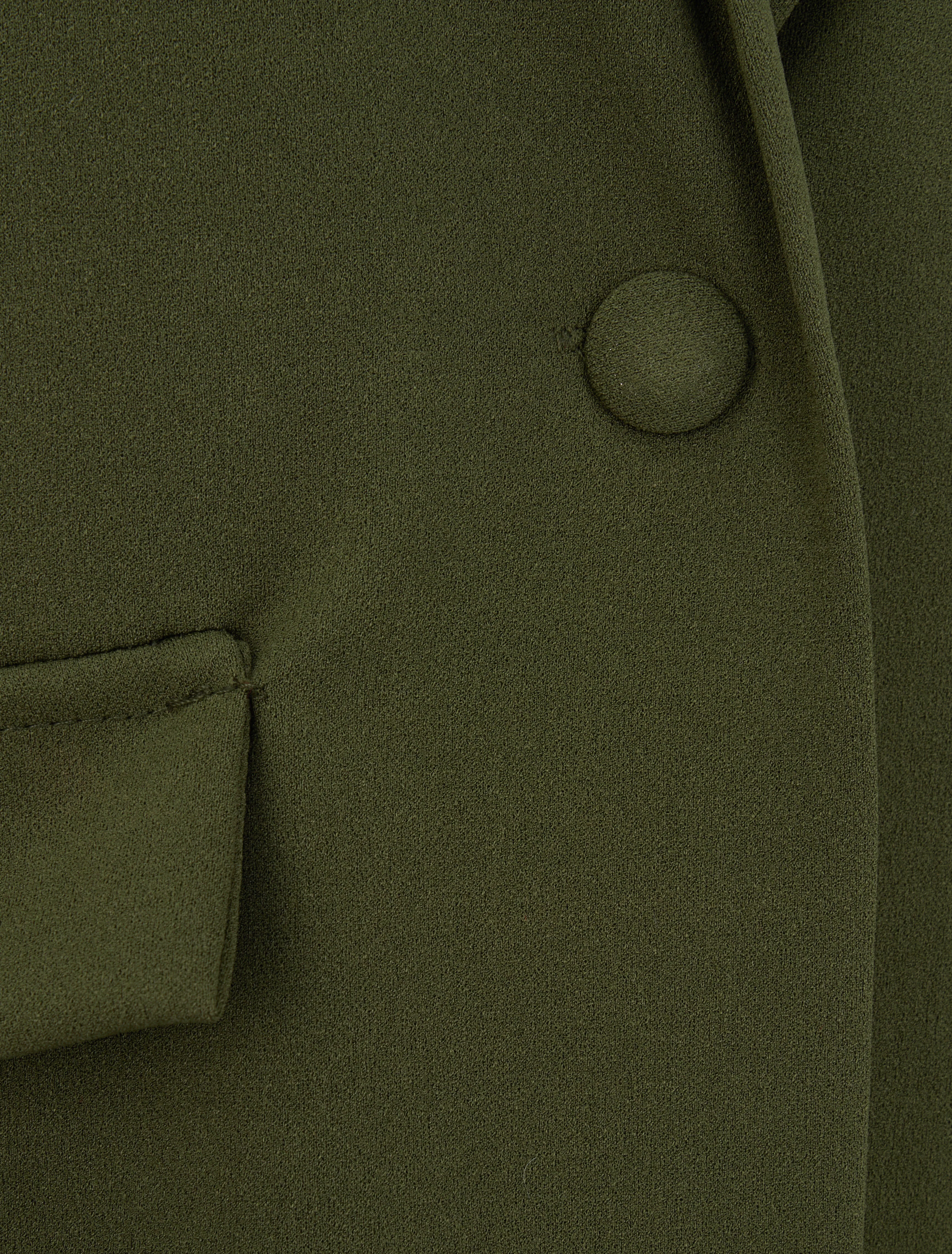 Mouwloze blazer - Kakigroen - Image 3
