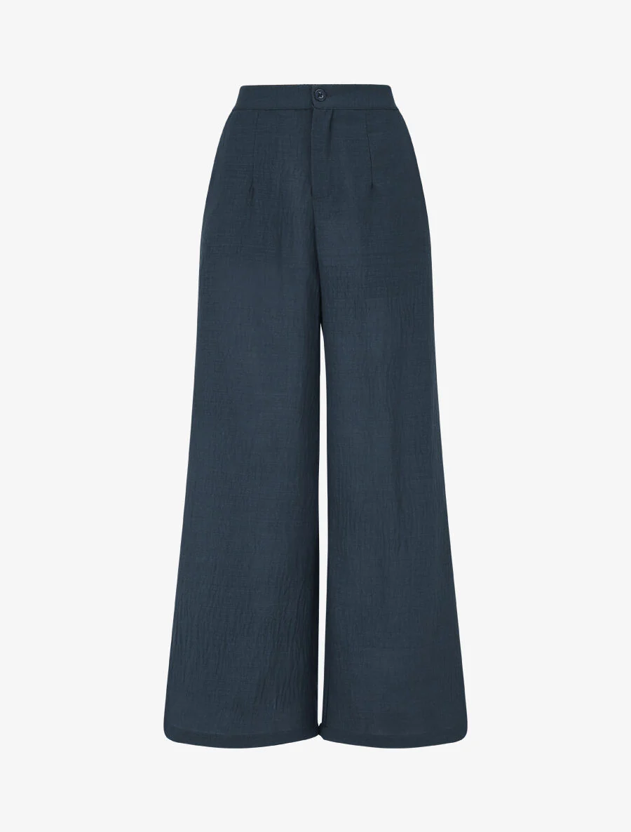 Mouwloze top en broek - Olie blauw - Image 4