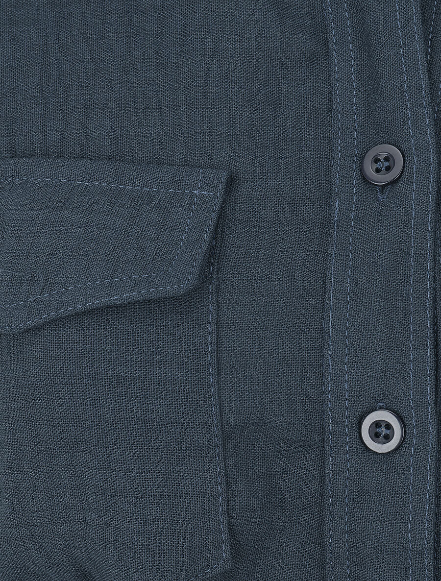Mouwloze top en broek - Olie blauw - Image 6