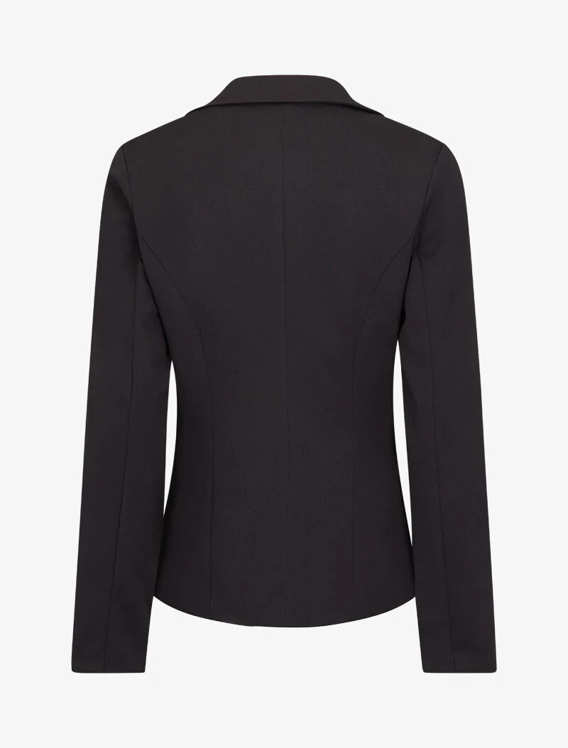 Officiersblazer met decoratieve knopen - Zwart - Image 2