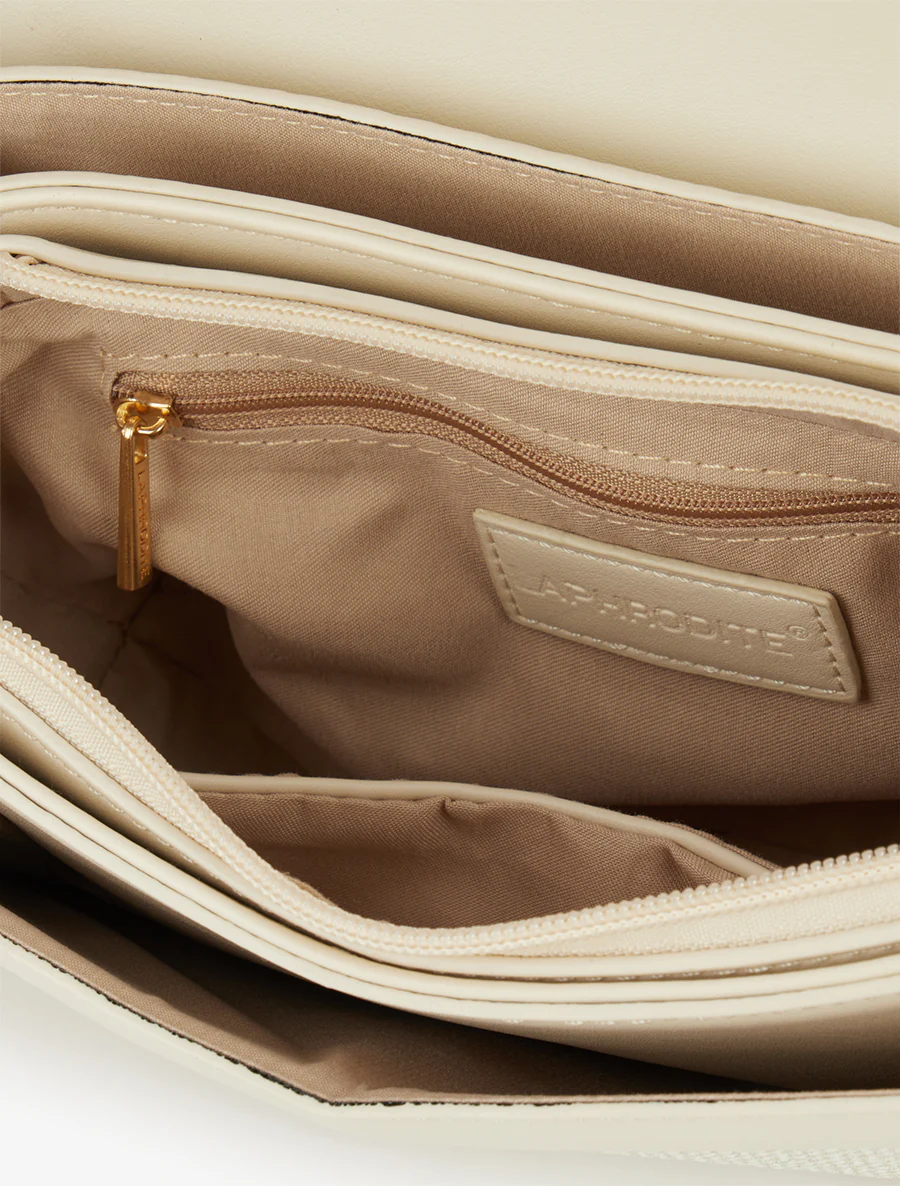 Opal schoudertas - Beige - Image 4