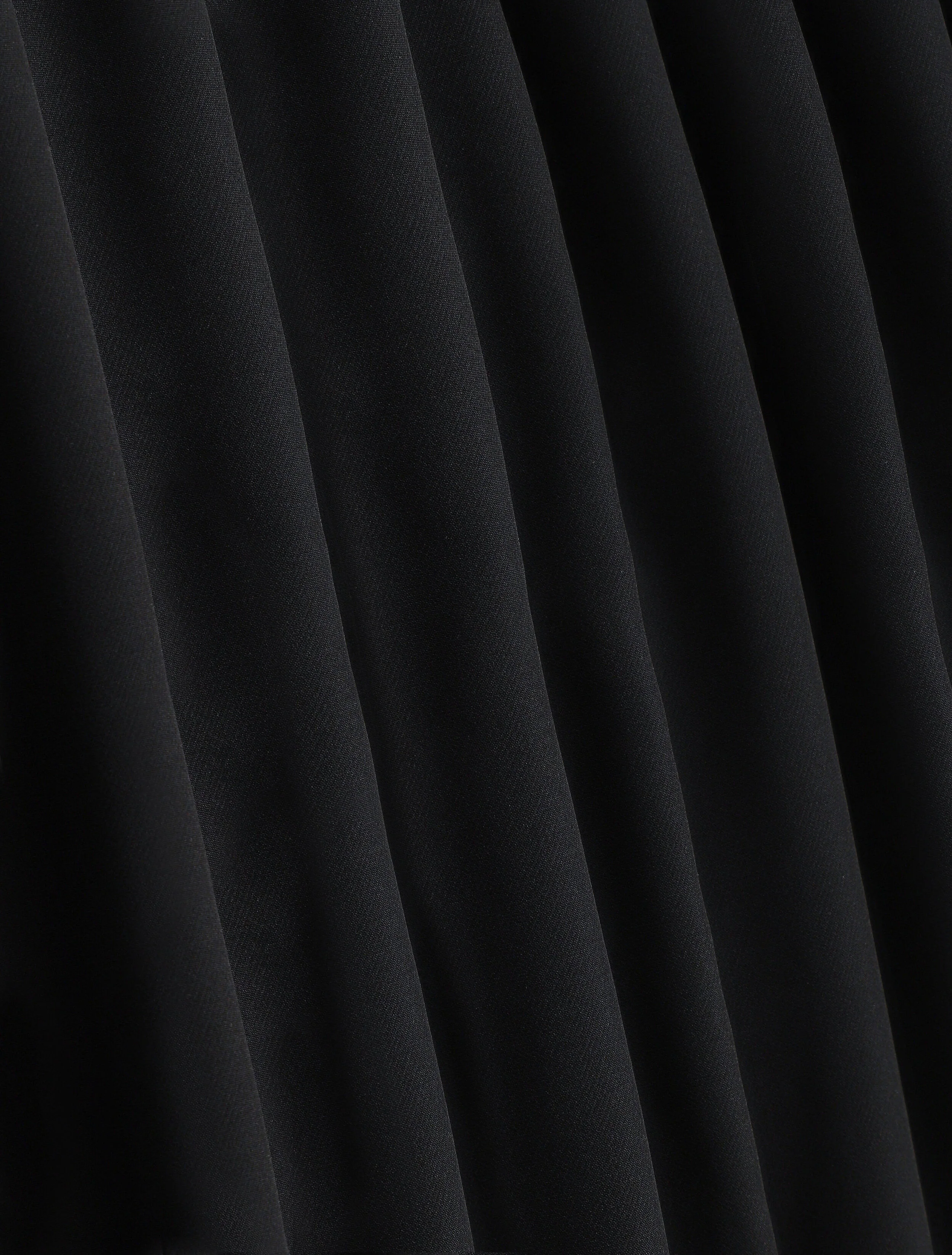 Open blazer met gepleisterde mouwen - Zwart - Image 3