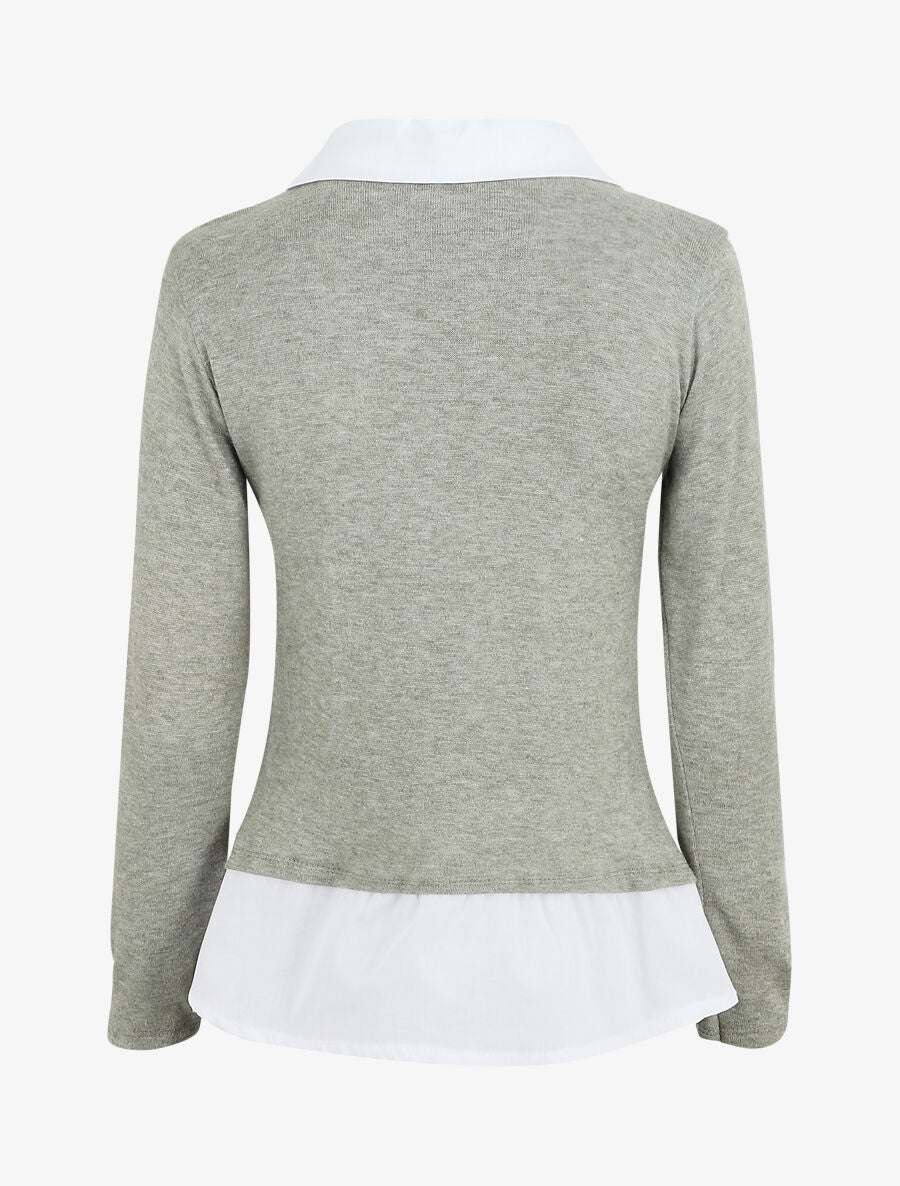 Overshirt jasje - Olijfgroen - Image 2