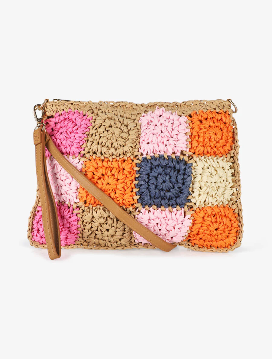Patricia schoudertas - oranje/beige