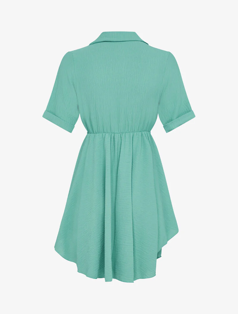 Tuniek met schaatsjurk snit - mintgroen - Image 2