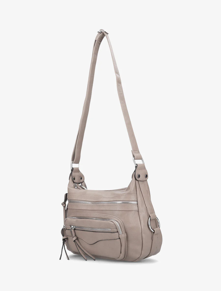 Philomena schoudertas - taupe - Image 2