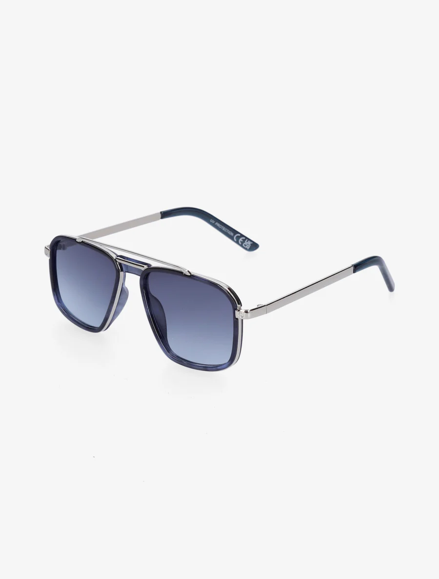 Pilotenstijl zonnebril - Blauw