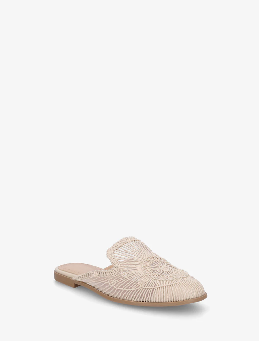 Platte sandalen in touwstijl - Mol - Image 2
