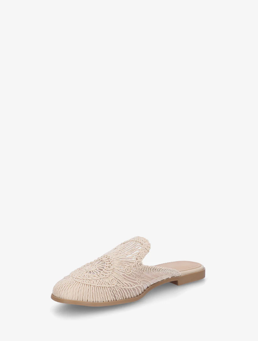 Platte sandalen in touwstijl - Mol - Image 3
