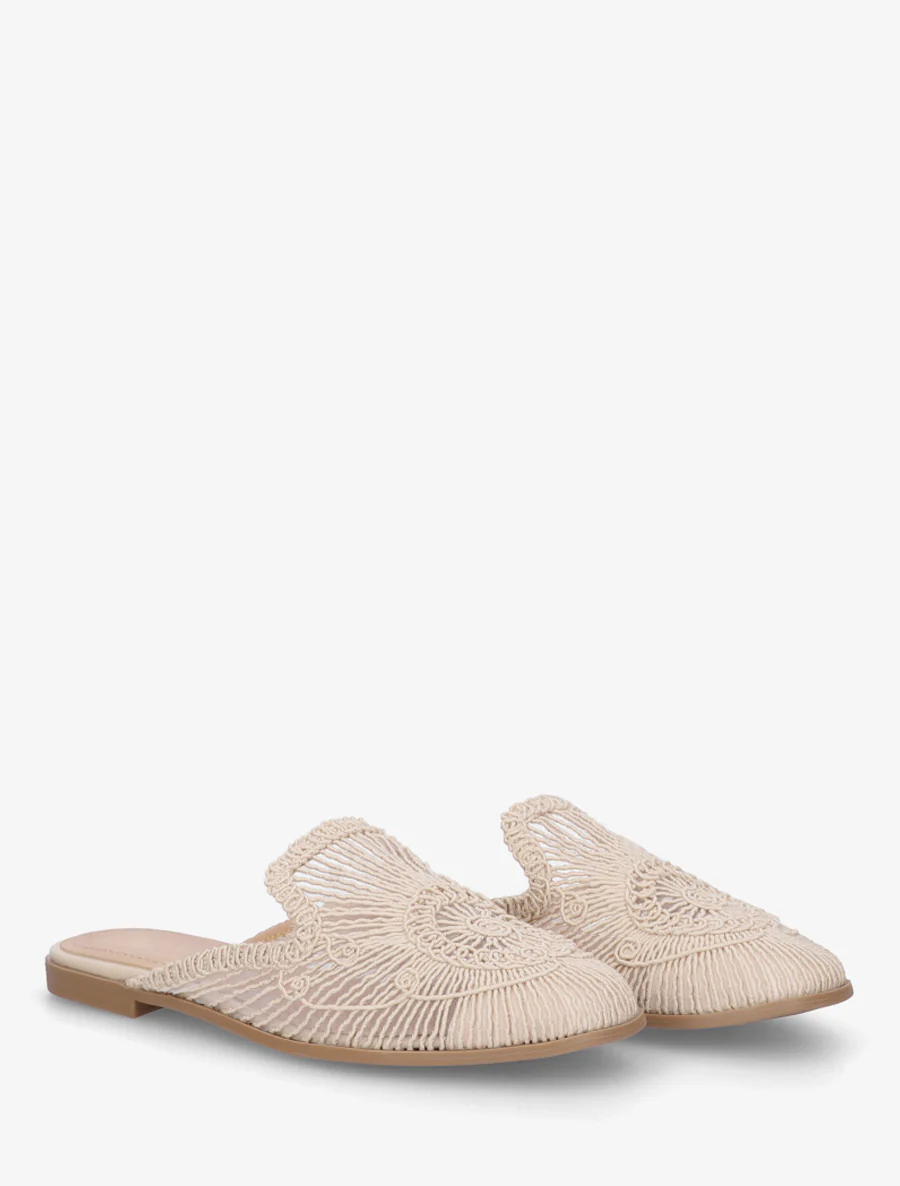Platte sandalen in touwstijl - Mol - Image 4