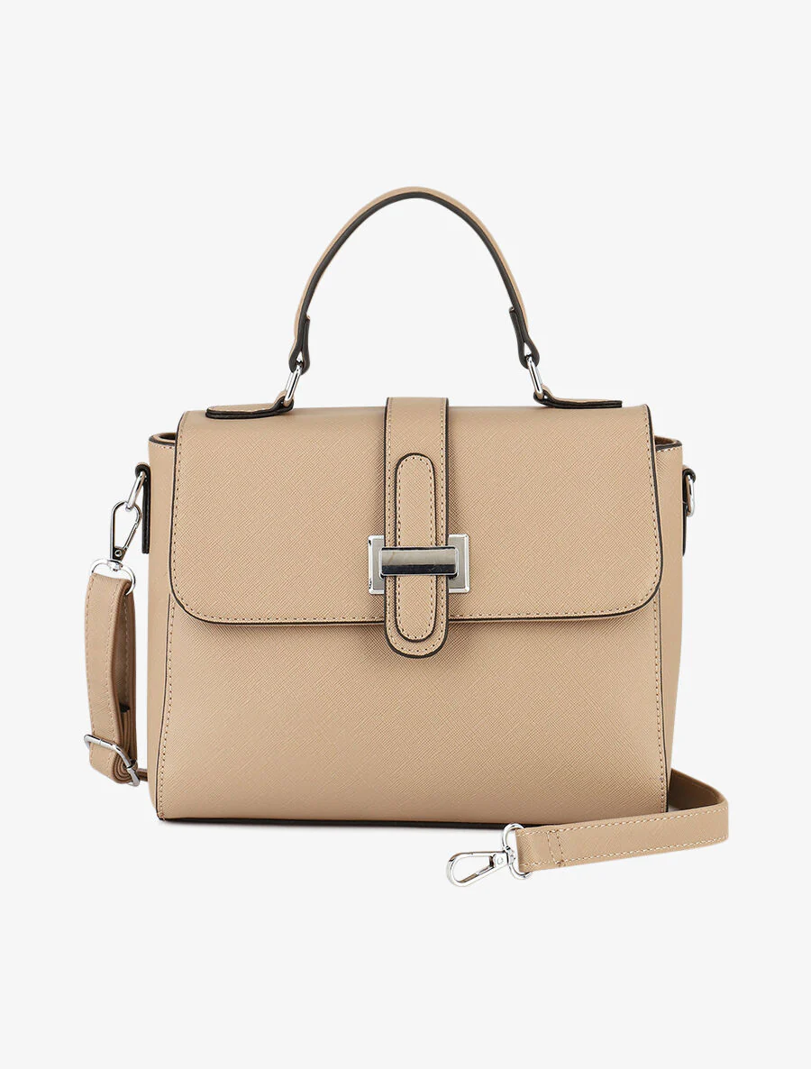 Popie handtas - Taupe