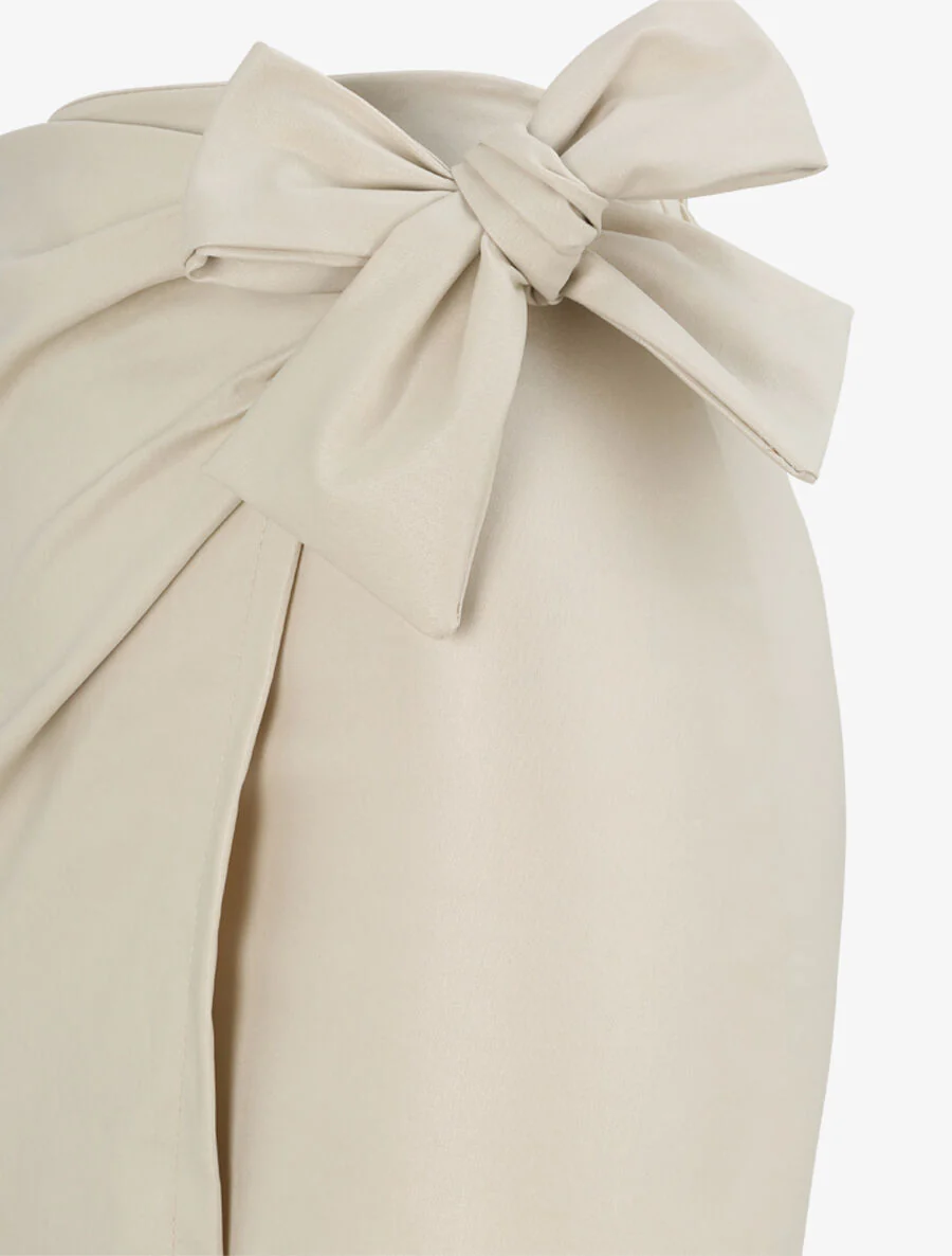 Portemonnee rok van imitatieleer - Beige - Image 3