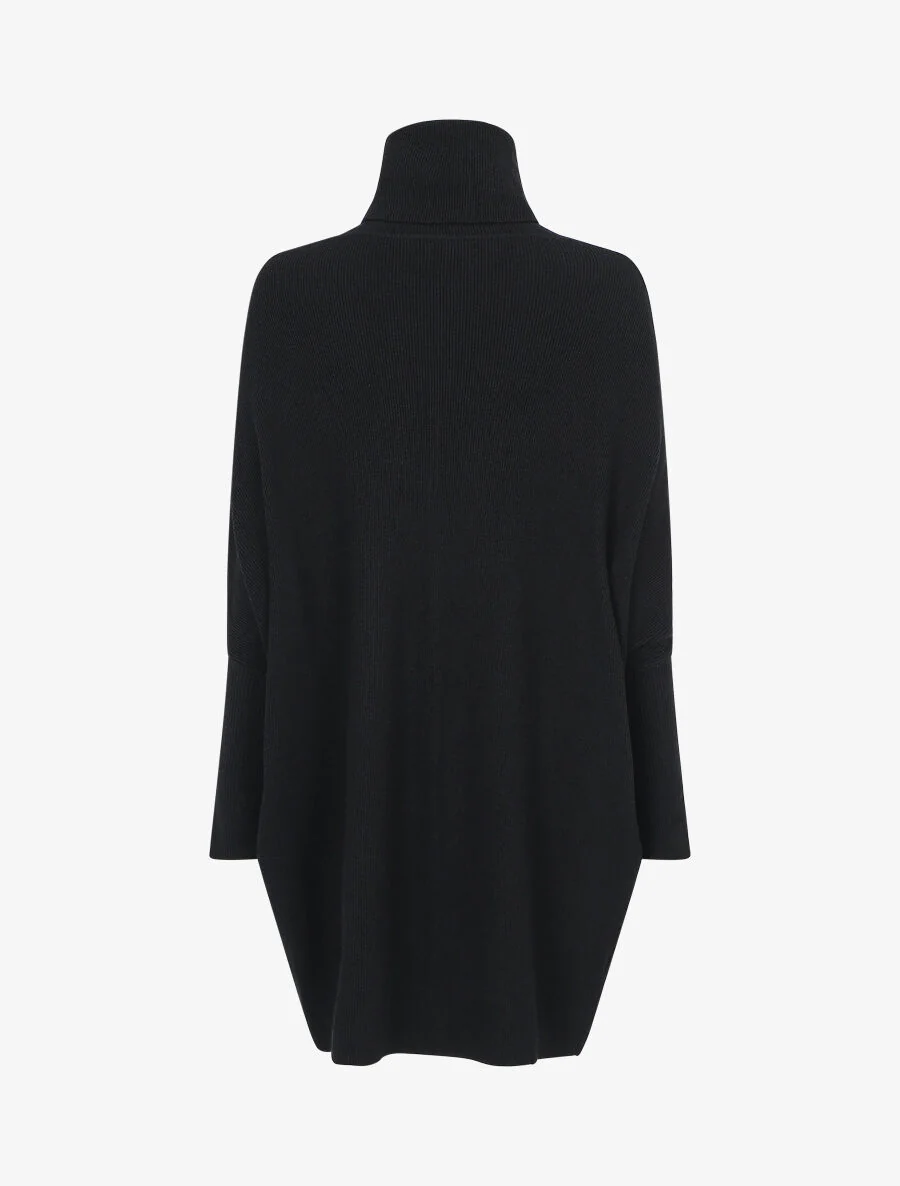 Oversized coltrui - Zwart - Image 2