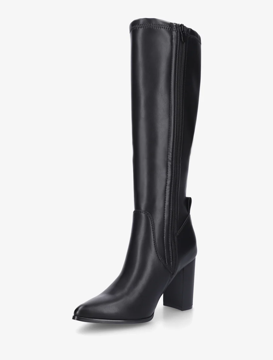 Puntschoenen van imitatieleer - Zwart - Image 3