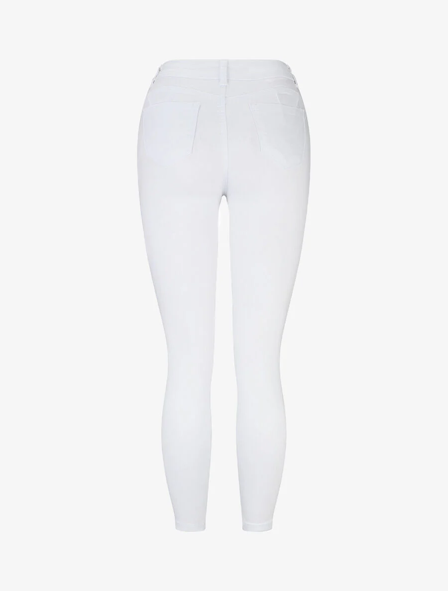 Push up skinny jeans - wit - Image 2